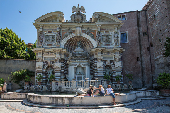 Villa d'Este - Organ fountain