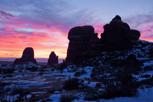 Arches NP Sunset #2