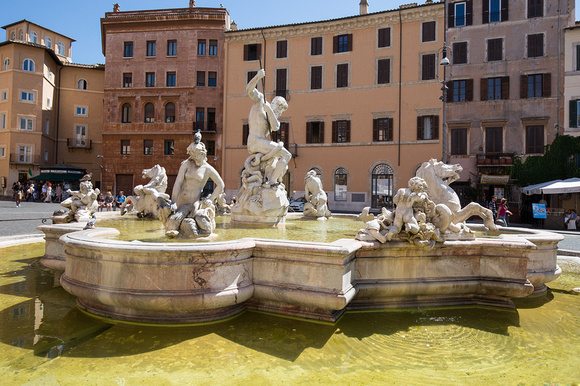 One of three fountains of Piazza Navona