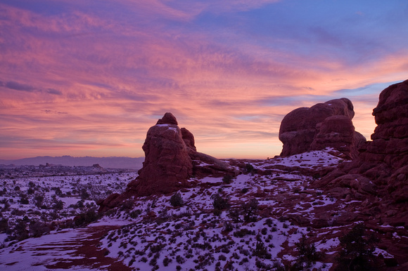 Arches NP Sunset #1