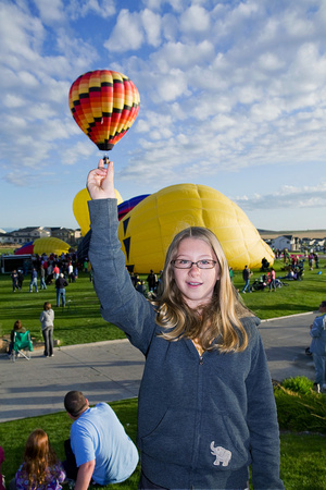 Libby at Erie Balloon Launch