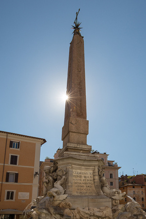 Obelisk outside of Pantheon
