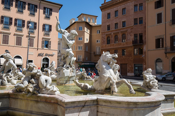 One of three fountains of Piazza Navona