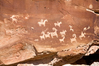 Petroglyphs at Arches, NP