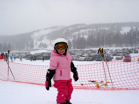 First Time Skiing Eldora, CO